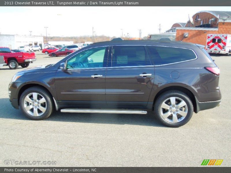 Tungsten Metallic / Dark Titanium/Light Titanium 2013 Chevrolet Traverse LTZ