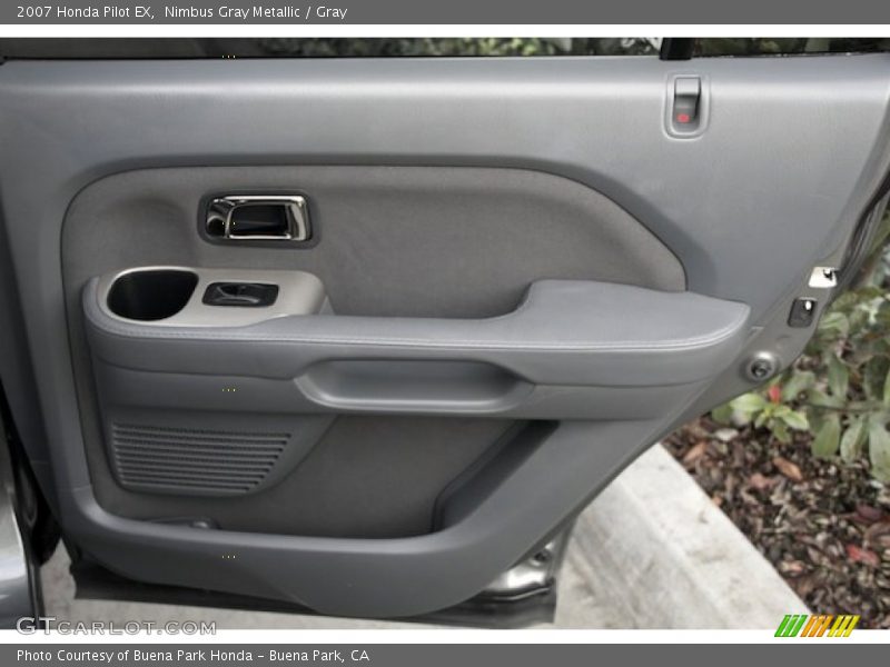 Nimbus Gray Metallic / Gray 2007 Honda Pilot EX