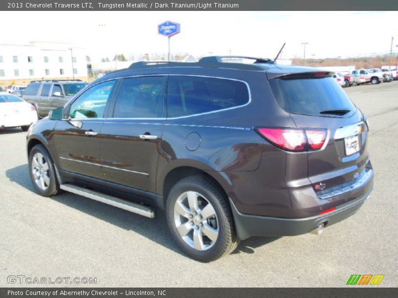 Tungsten Metallic / Dark Titanium/Light Titanium 2013 Chevrolet Traverse LTZ