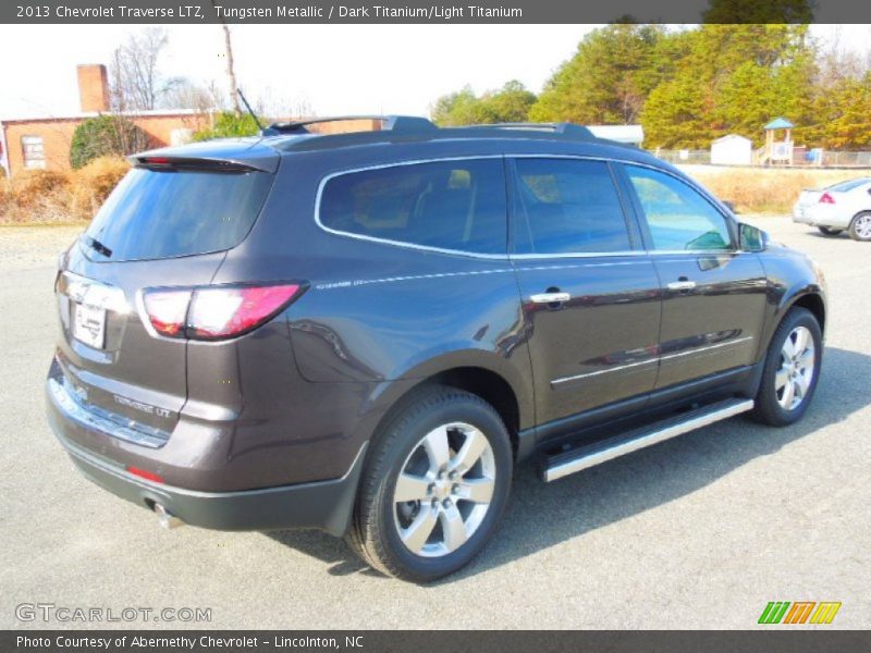 Tungsten Metallic / Dark Titanium/Light Titanium 2013 Chevrolet Traverse LTZ