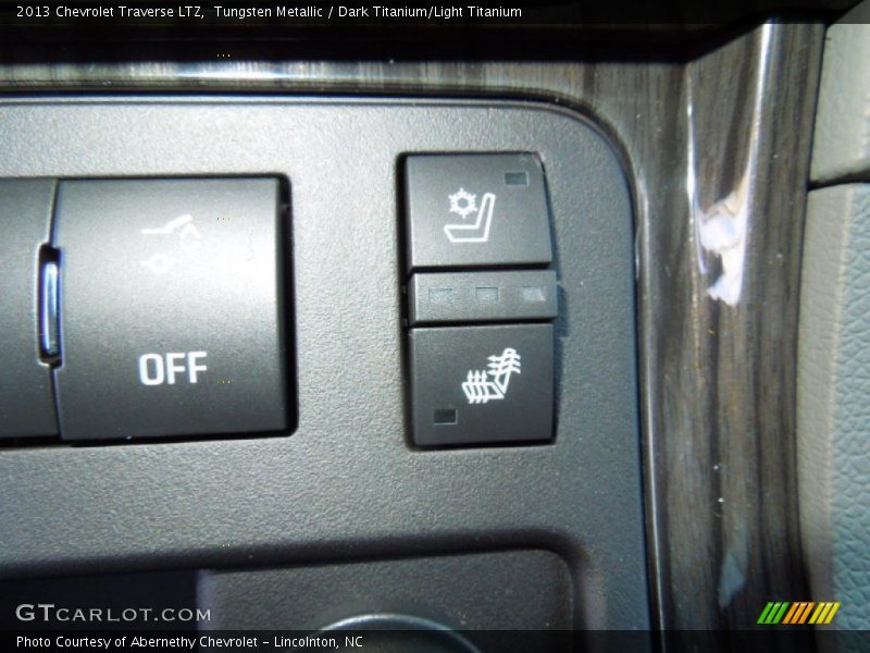 Tungsten Metallic / Dark Titanium/Light Titanium 2013 Chevrolet Traverse LTZ