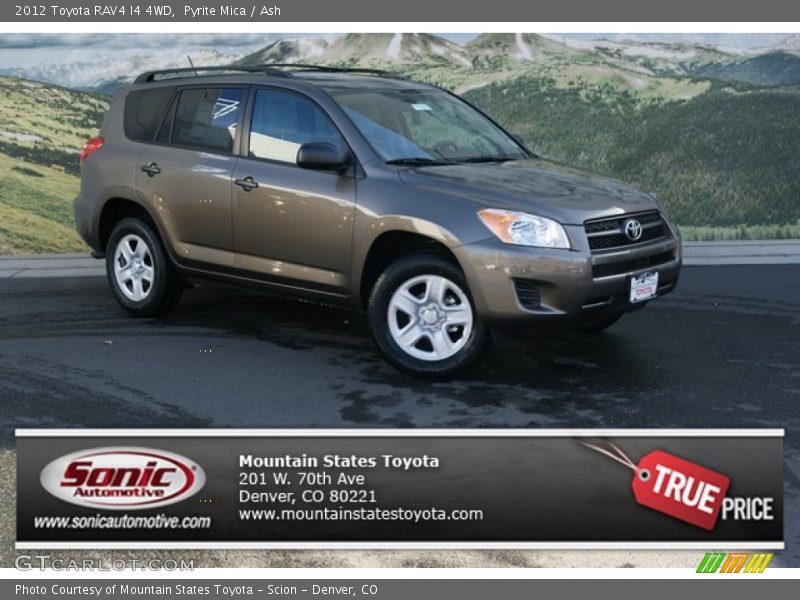 Pyrite Mica / Ash 2012 Toyota RAV4 I4 4WD