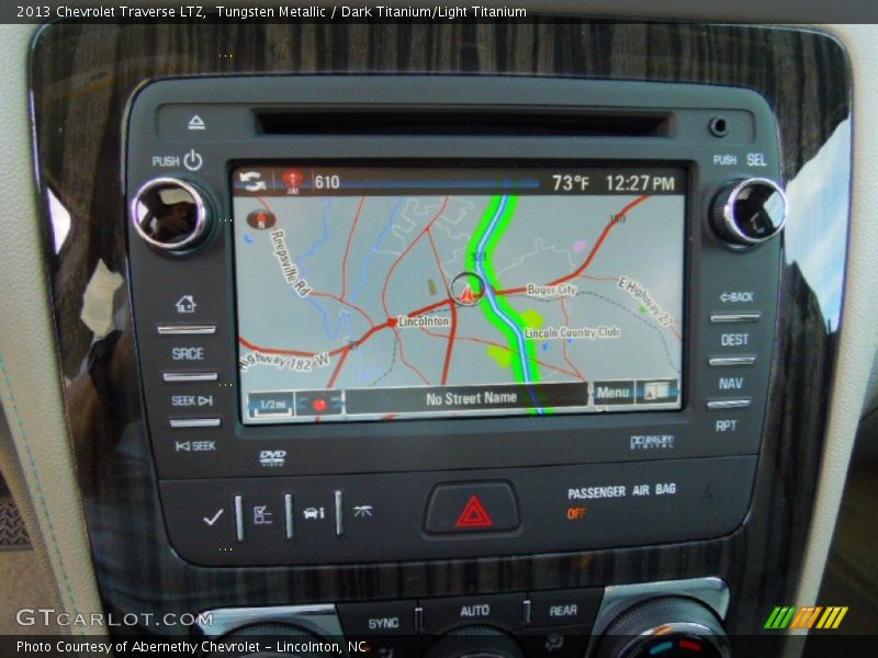 Tungsten Metallic / Dark Titanium/Light Titanium 2013 Chevrolet Traverse LTZ