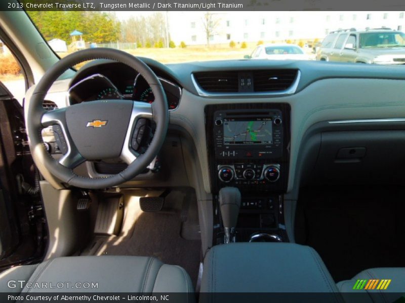 Tungsten Metallic / Dark Titanium/Light Titanium 2013 Chevrolet Traverse LTZ