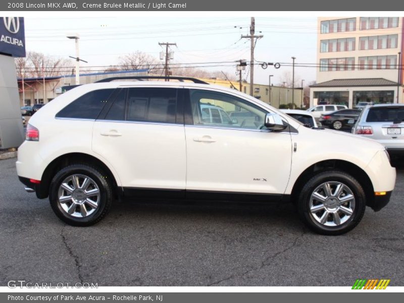 Creme Brulee Metallic / Light Camel 2008 Lincoln MKX AWD