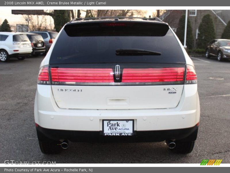 Creme Brulee Metallic / Light Camel 2008 Lincoln MKX AWD