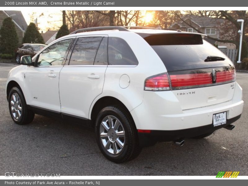 Creme Brulee Metallic / Light Camel 2008 Lincoln MKX AWD