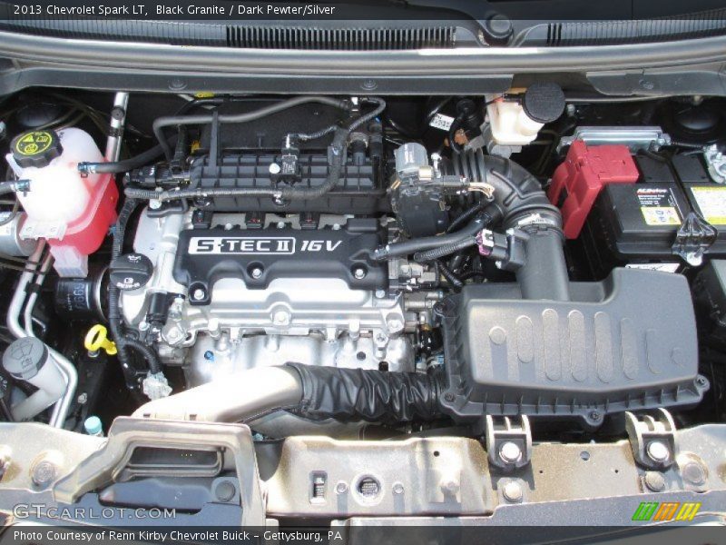  2013 Spark LT Engine - 1.2 Liter DOHC 16-Valve VVT S-TEC II 4 Cylinder