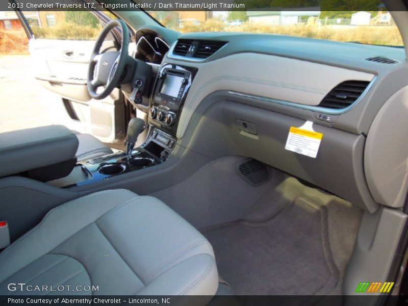 Tungsten Metallic / Dark Titanium/Light Titanium 2013 Chevrolet Traverse LTZ