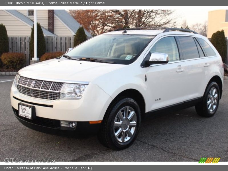 Creme Brulee Metallic / Light Camel 2008 Lincoln MKX AWD