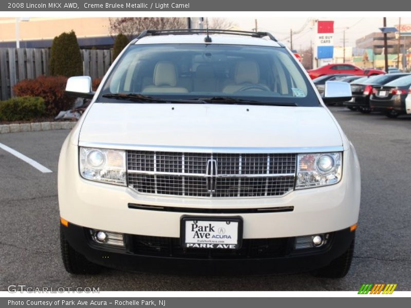 Creme Brulee Metallic / Light Camel 2008 Lincoln MKX AWD