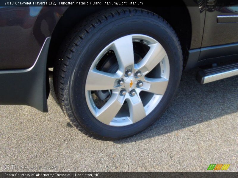 Tungsten Metallic / Dark Titanium/Light Titanium 2013 Chevrolet Traverse LTZ