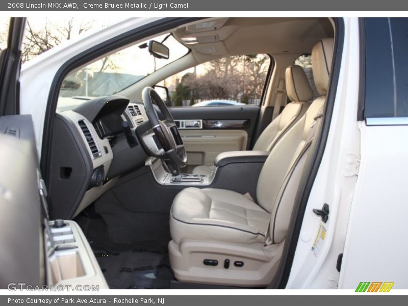 Creme Brulee Metallic / Light Camel 2008 Lincoln MKX AWD