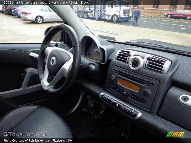 Silver Metallic / Design Black 2008 Smart fortwo pure coupe