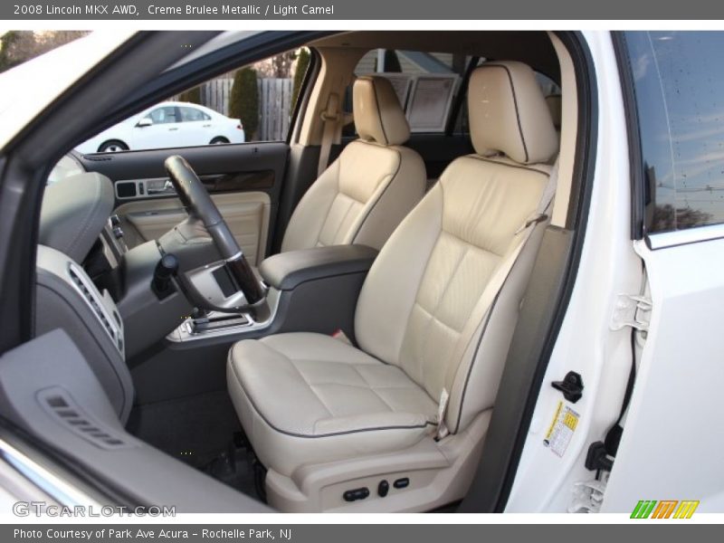Creme Brulee Metallic / Light Camel 2008 Lincoln MKX AWD
