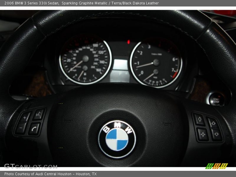 Sparkling Graphite Metallic / Terra/Black Dakota Leather 2006 BMW 3 Series 330i Sedan