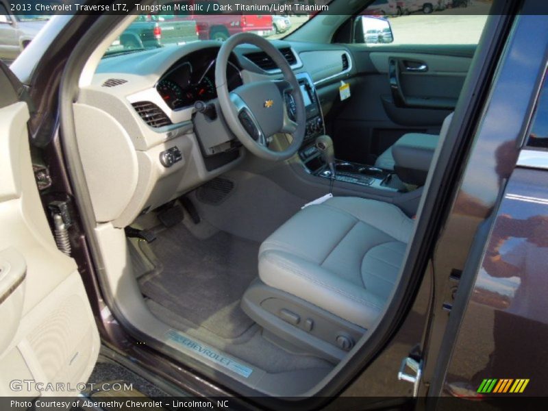 Tungsten Metallic / Dark Titanium/Light Titanium 2013 Chevrolet Traverse LTZ