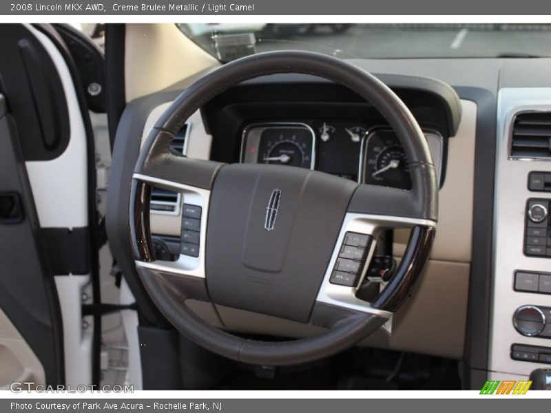 Creme Brulee Metallic / Light Camel 2008 Lincoln MKX AWD