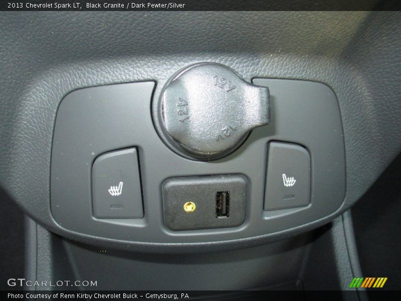 Black Granite / Dark Pewter/Silver 2013 Chevrolet Spark LT