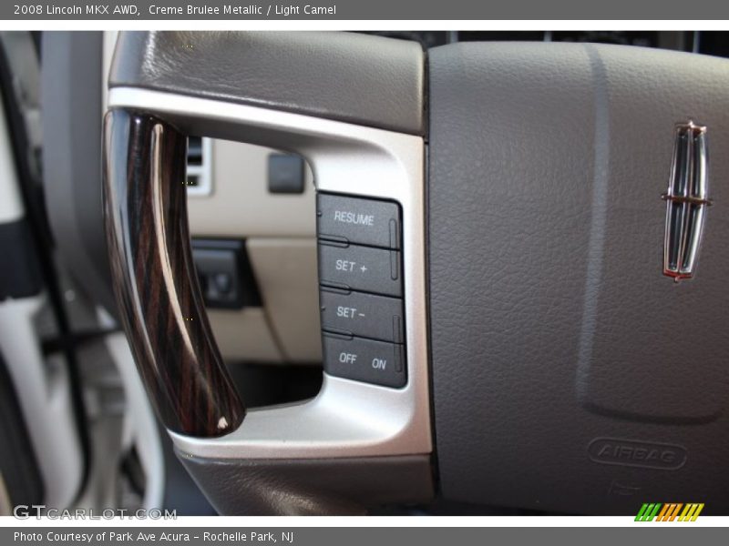 Creme Brulee Metallic / Light Camel 2008 Lincoln MKX AWD