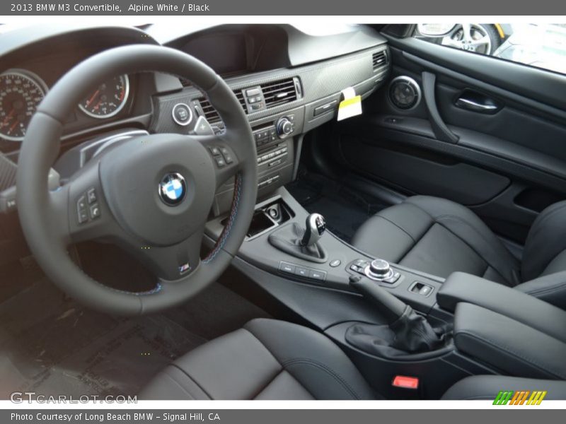 Black Interior - 2013 M3 Convertible 