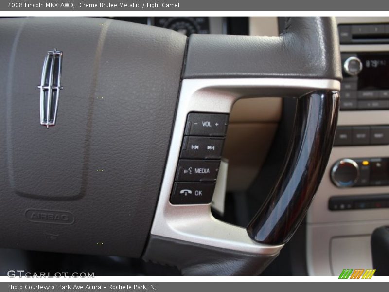 Creme Brulee Metallic / Light Camel 2008 Lincoln MKX AWD