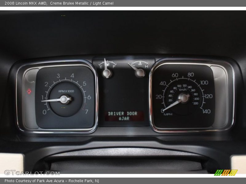 Creme Brulee Metallic / Light Camel 2008 Lincoln MKX AWD