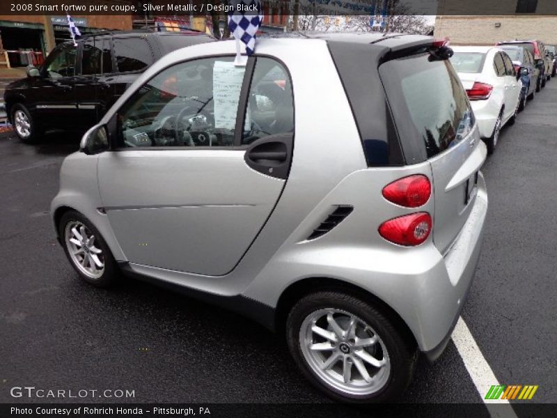  2008 fortwo pure coupe Silver Metallic