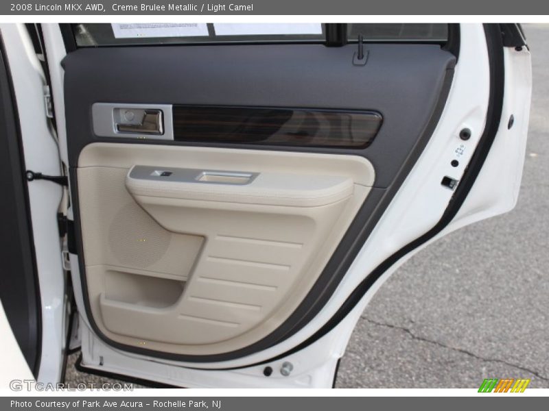 Creme Brulee Metallic / Light Camel 2008 Lincoln MKX AWD