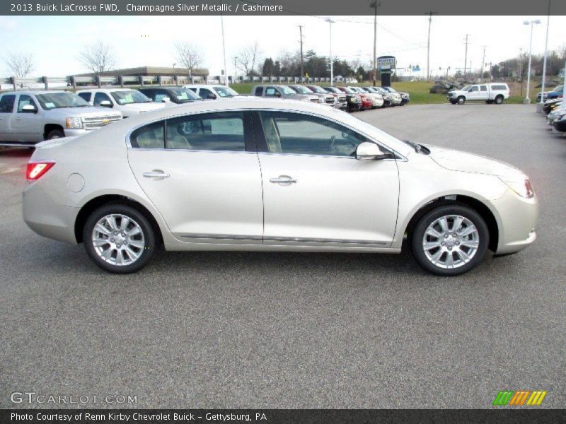 Champagne Silver Metallic / Cashmere 2013 Buick LaCrosse FWD