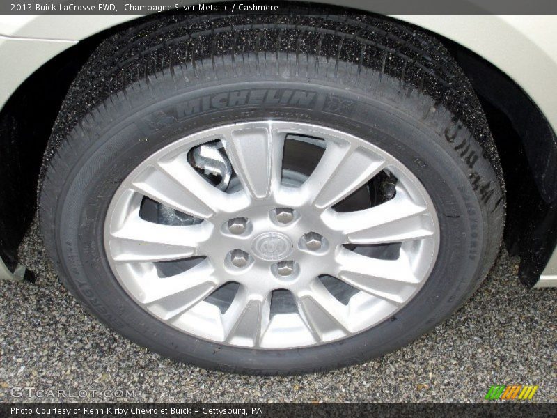 Champagne Silver Metallic / Cashmere 2013 Buick LaCrosse FWD