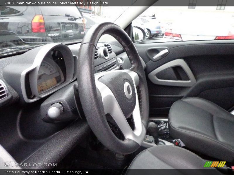 Silver Metallic / Design Black 2008 Smart fortwo pure coupe