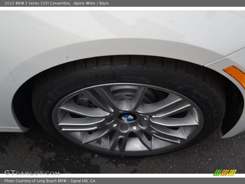 Alpine White / Black 2013 BMW 3 Series 335i Convertible