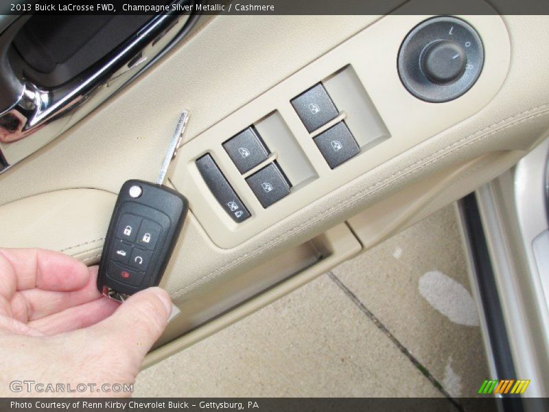 Champagne Silver Metallic / Cashmere 2013 Buick LaCrosse FWD