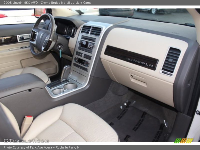 Creme Brulee Metallic / Light Camel 2008 Lincoln MKX AWD