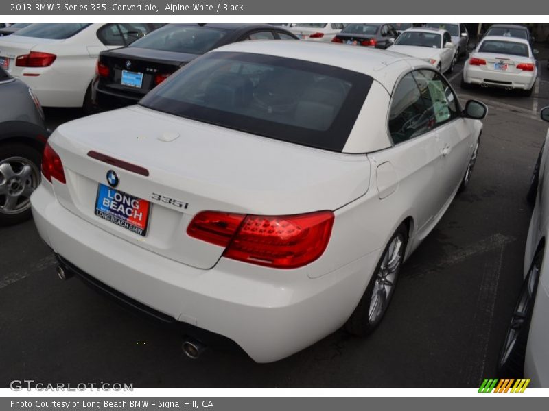 Alpine White / Black 2013 BMW 3 Series 335i Convertible