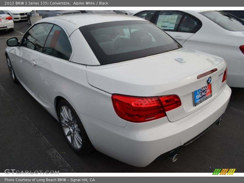 Alpine White / Black 2013 BMW 3 Series 335i Convertible