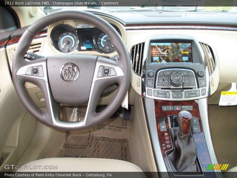 Champagne Silver Metallic / Cashmere 2013 Buick LaCrosse FWD