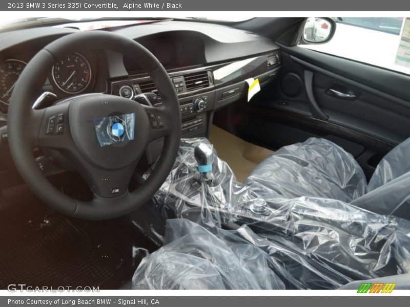 Alpine White / Black 2013 BMW 3 Series 335i Convertible