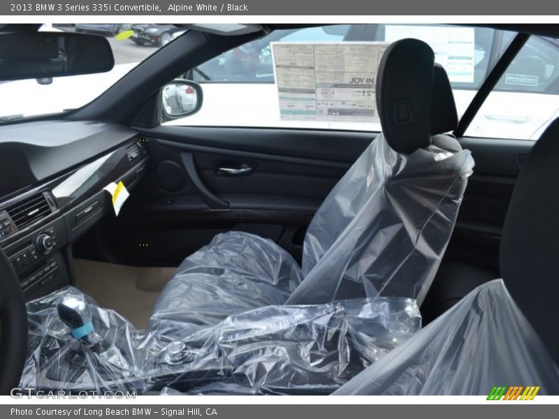 Alpine White / Black 2013 BMW 3 Series 335i Convertible