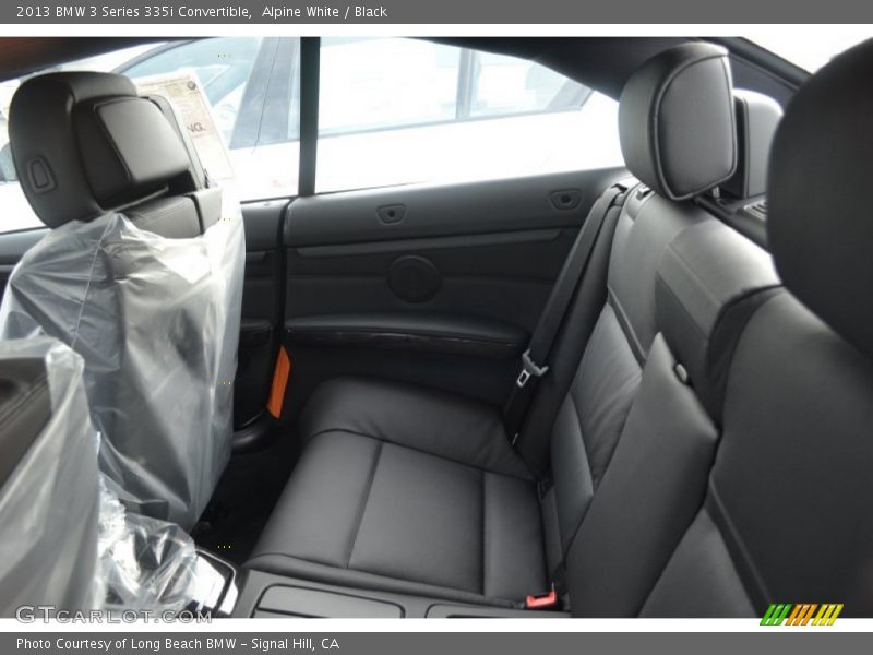 Alpine White / Black 2013 BMW 3 Series 335i Convertible