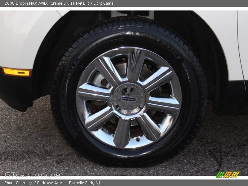 Creme Brulee Metallic / Light Camel 2008 Lincoln MKX AWD