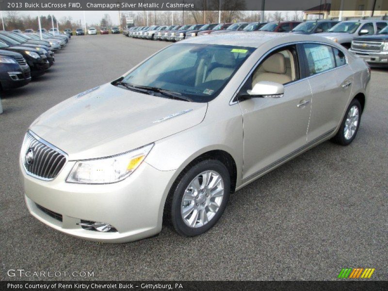 Champagne Silver Metallic / Cashmere 2013 Buick LaCrosse FWD