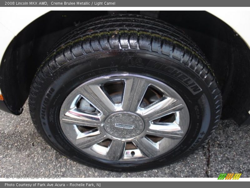 Creme Brulee Metallic / Light Camel 2008 Lincoln MKX AWD