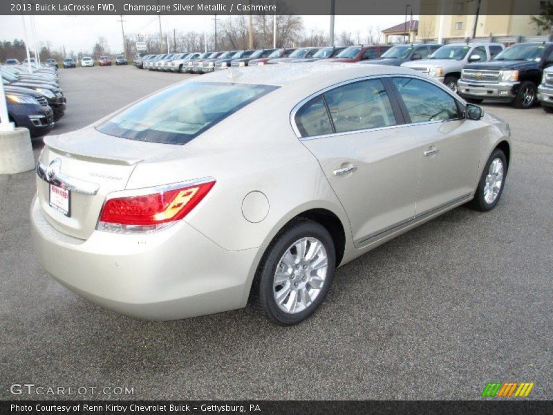 Champagne Silver Metallic / Cashmere 2013 Buick LaCrosse FWD