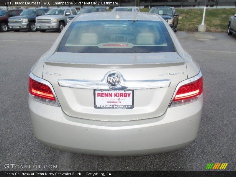 Champagne Silver Metallic / Cashmere 2013 Buick LaCrosse FWD
