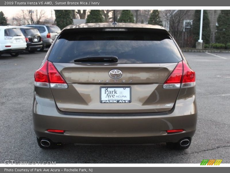 Sunset Bronze Mica / Ivory 2009 Toyota Venza V6 AWD