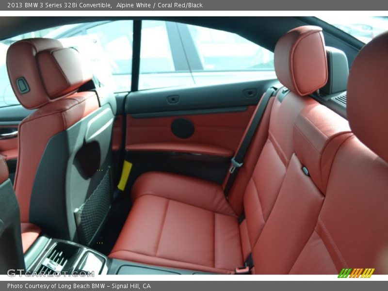 Alpine White / Coral Red/Black 2013 BMW 3 Series 328i Convertible