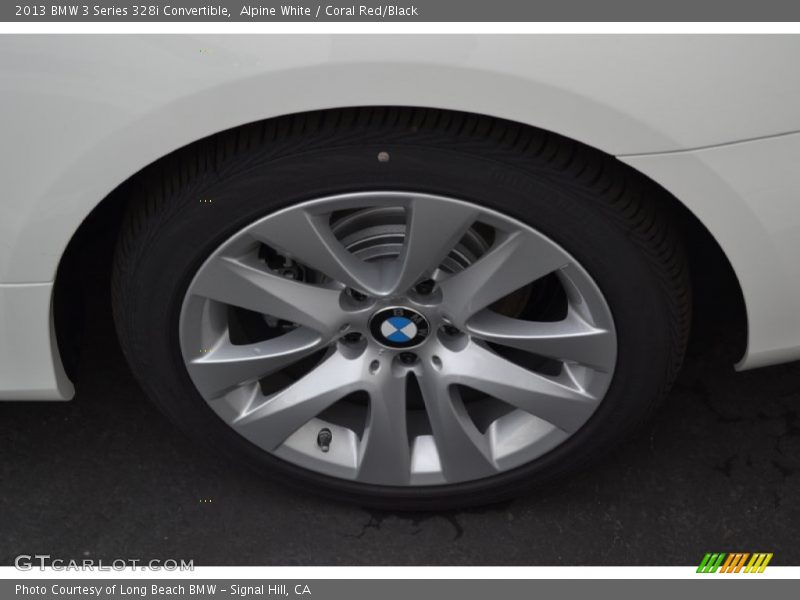 Alpine White / Coral Red/Black 2013 BMW 3 Series 328i Convertible