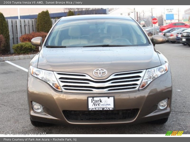 Sunset Bronze Mica / Ivory 2009 Toyota Venza V6 AWD
